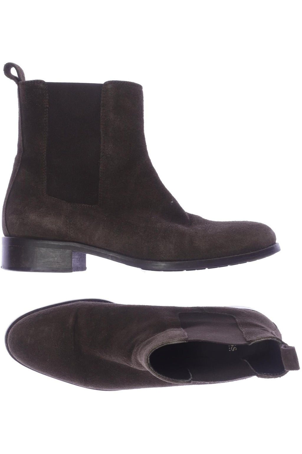 Hugo Boss Damen Stiefelette Braun EU 38 Leder 2