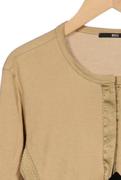 Hugo Boss Damen Strickjacke Beige Gr. S 4