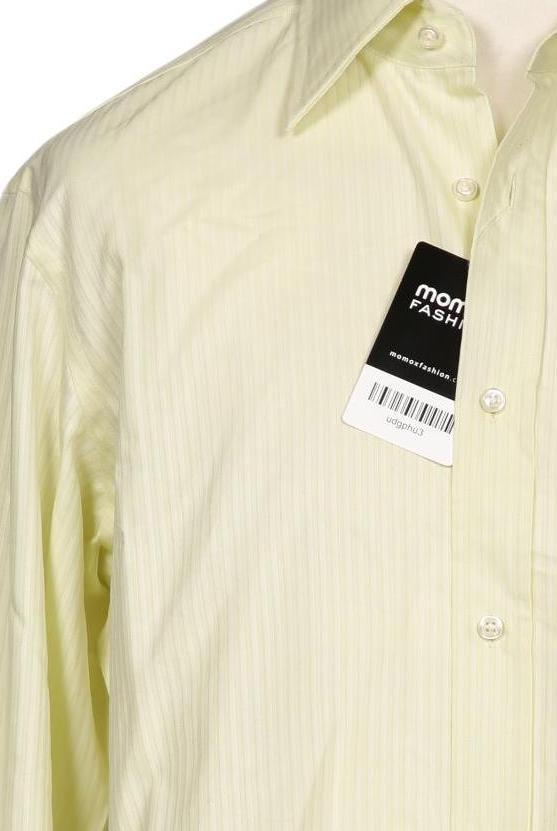 Hugo Boss Herrenhemd Gelb 41 Baumwolle 4