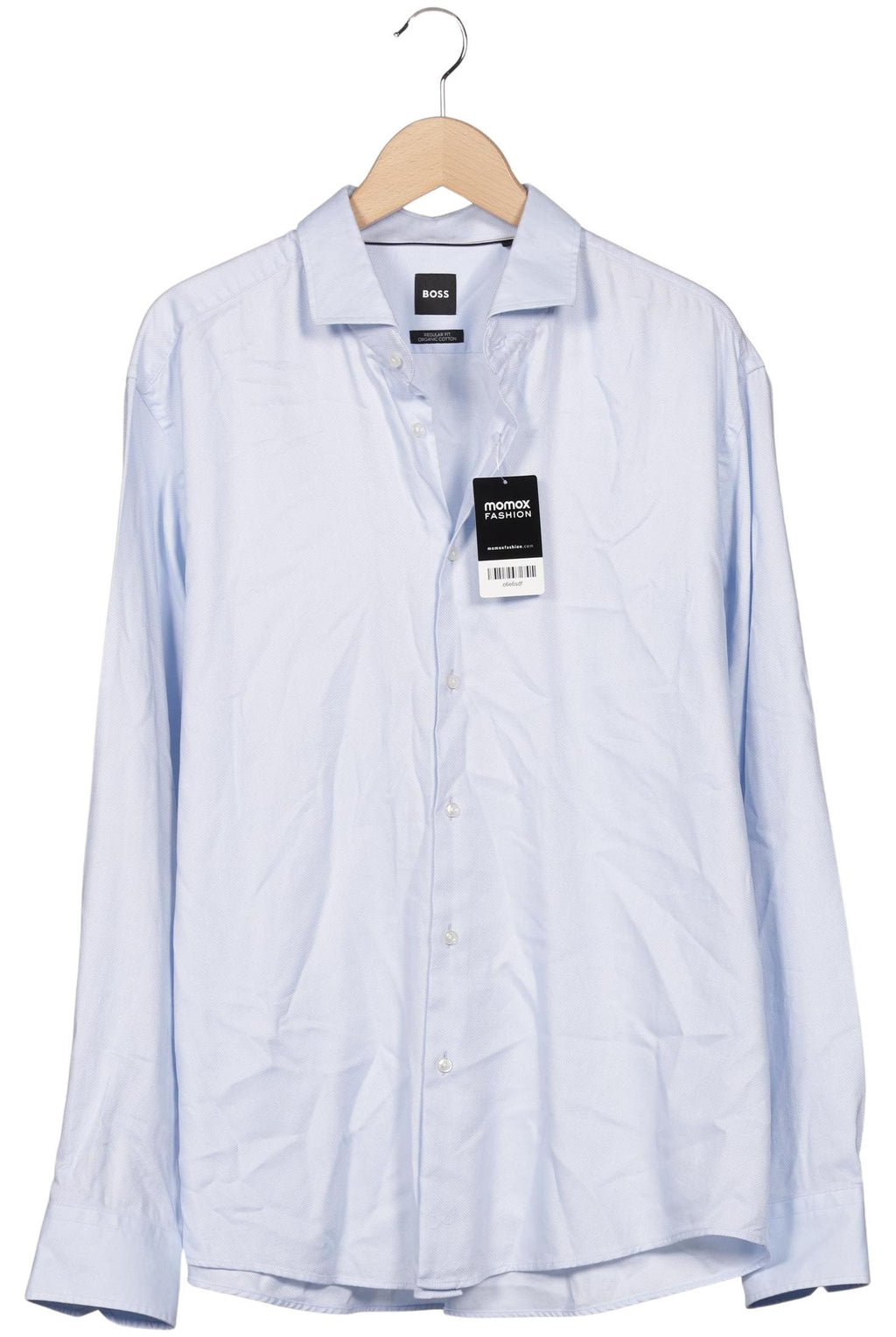 Hugo Boss Herren Hemd, Hellblau, Größe 45 4