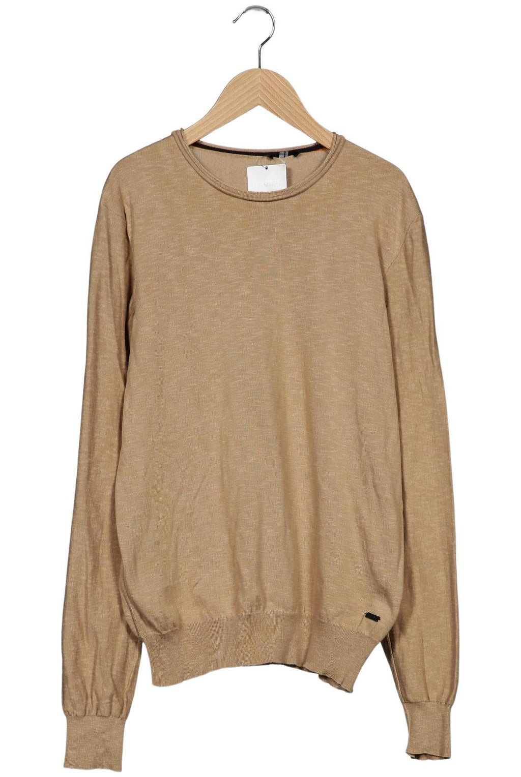 BOSS Hugo Boss Men's Sweater Beige M Cotton 5