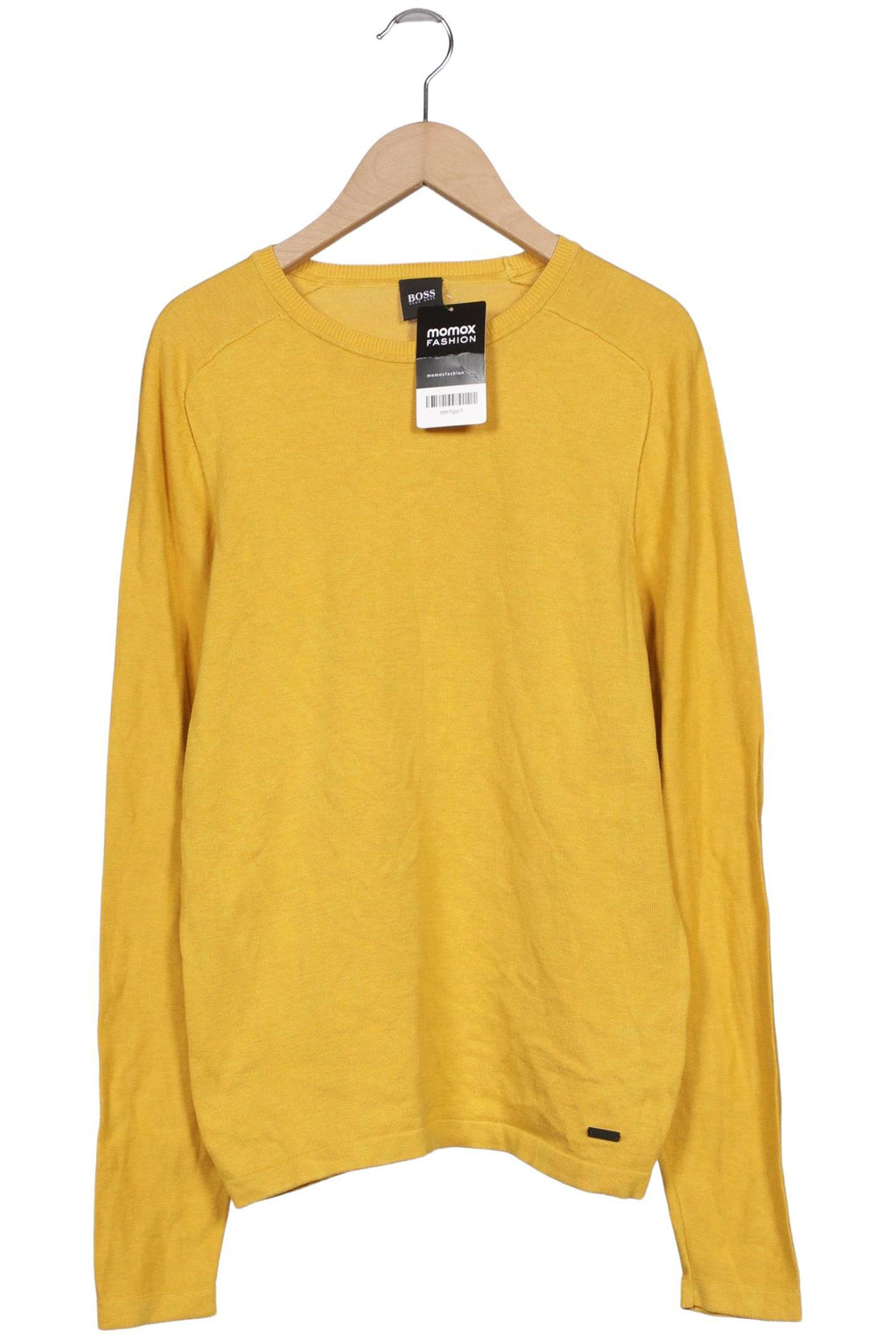 BOSS Hugo Boss Men's Sweater Yellow Size S Cotton 2