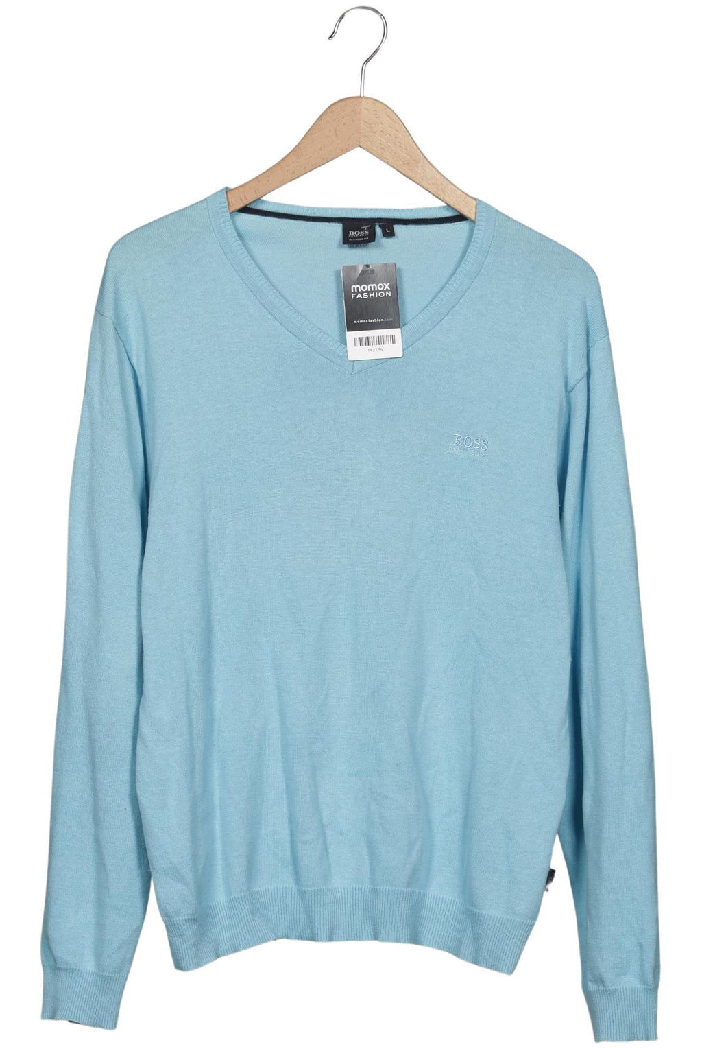 Hugo Boss Men's Sweater Light Blue Size L Cotton 6