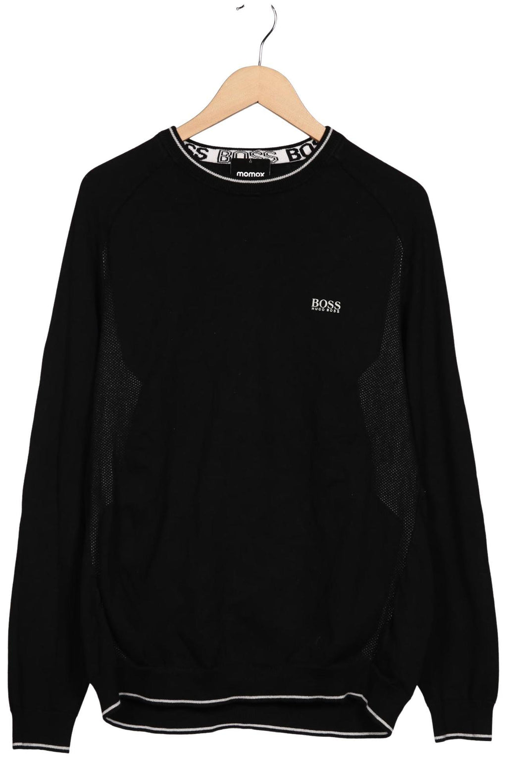 BOSS Hugo Boss Men's Sweater Black XXL Cotton 5