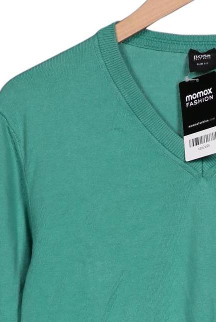 Hugo Boss Pullover Turquoise Size L Cotton 7