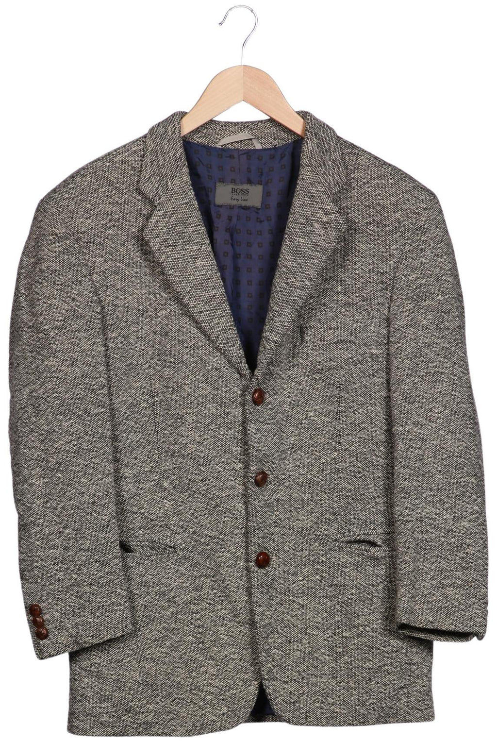 Boss Men's Blazer Gray Size L Wool Viscose 2