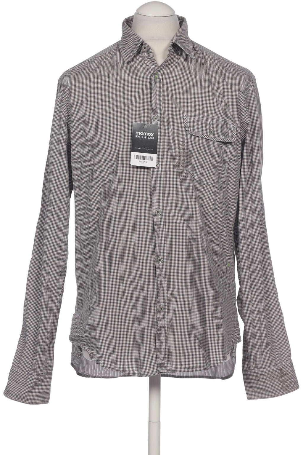 Chemise Homme Boss Green Marron L Coton 4