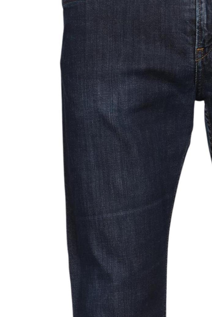 Boss Green Men Jeans Navy Blue W32 Cotton Elastane Second Hand 10