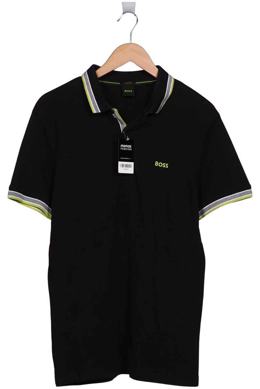 Boss Green Men's Polo Shirt Black Size L 4