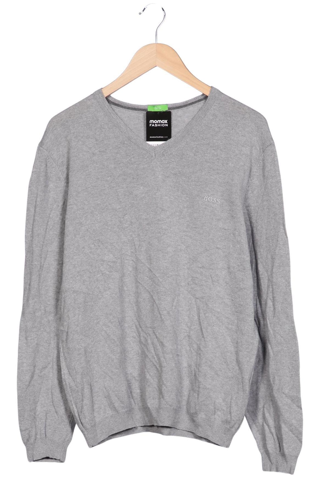 Boss Green Men's Sweater Gray L Cotton 2