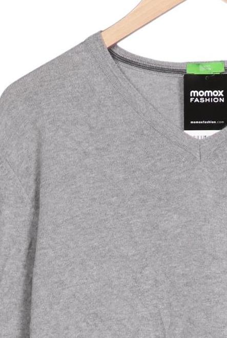 Boss Green Men's Sweater Gray L Cotton 4