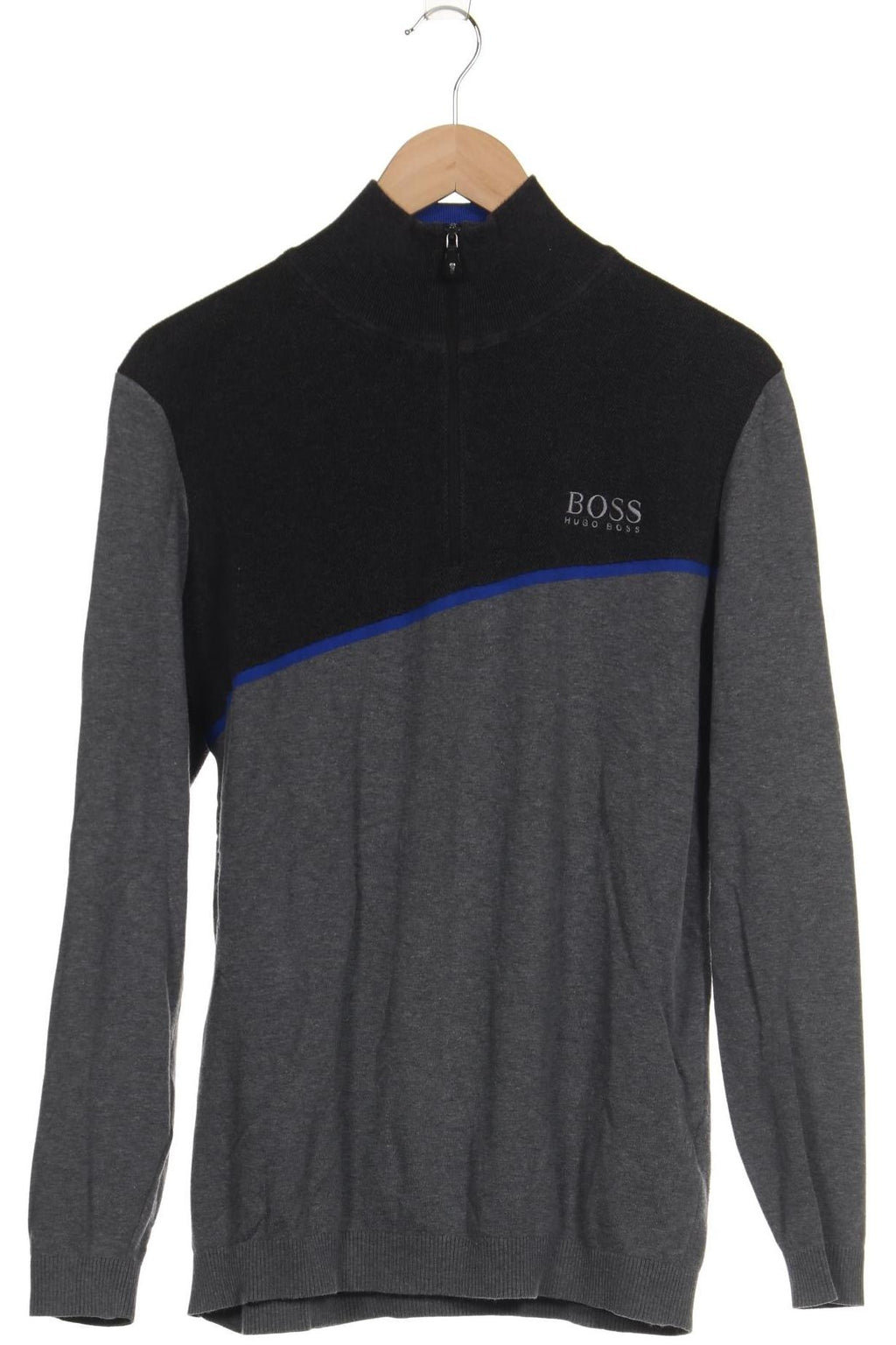 Boss Green Men's Pullover Gray XL 10