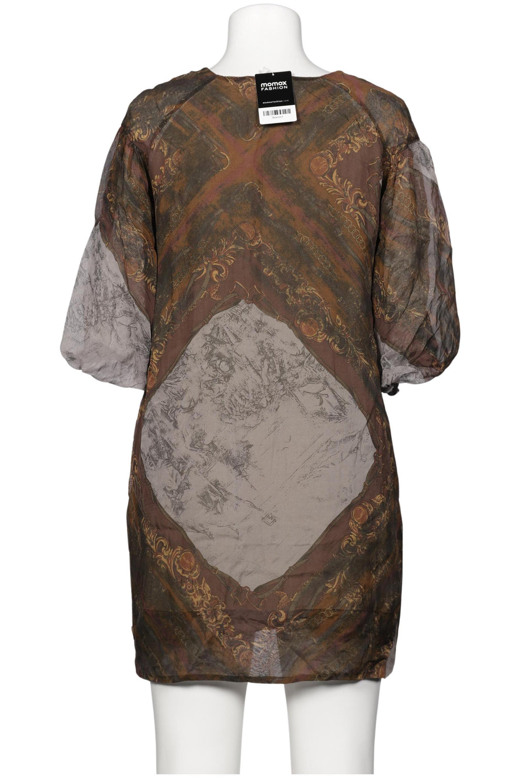 Boss Orange Dress Brown 38 Silk 5