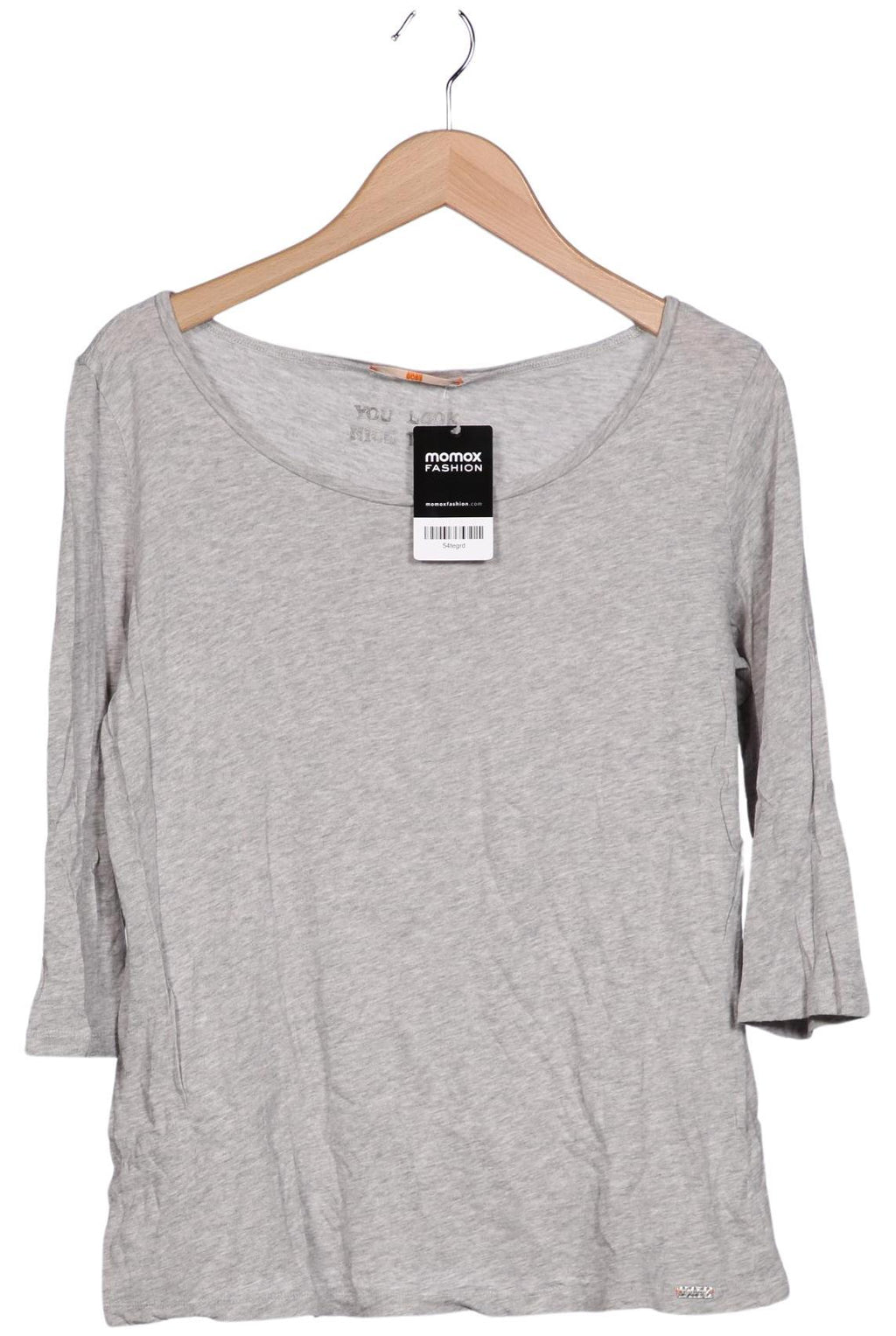 Boss Orange Women Long Sleeve Shirt Gray M 6