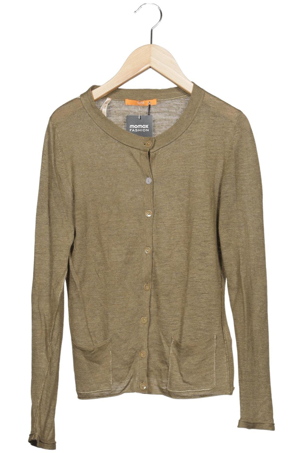 Boss Orange Cardigan Green XS Linen Viscose 2