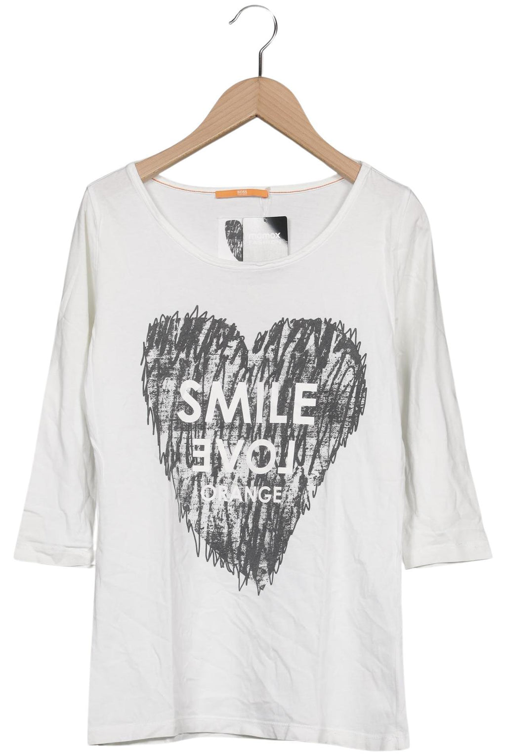 Boss Orange Women's T-Shirt White XS Cotton 10
