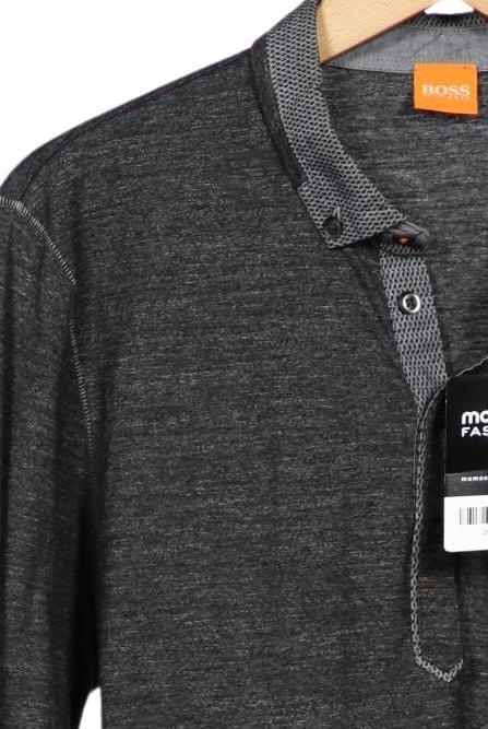 Boss Orange Herren Poloshirt Grau Gr. S 5