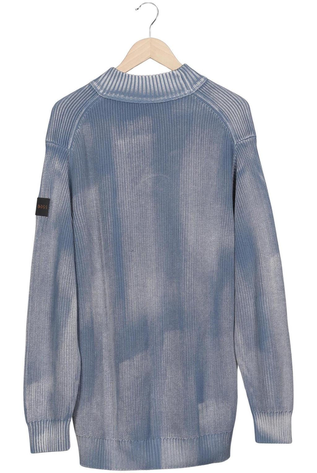 Boss Orange Men's Pullover Light Blue XXL Cotton 4