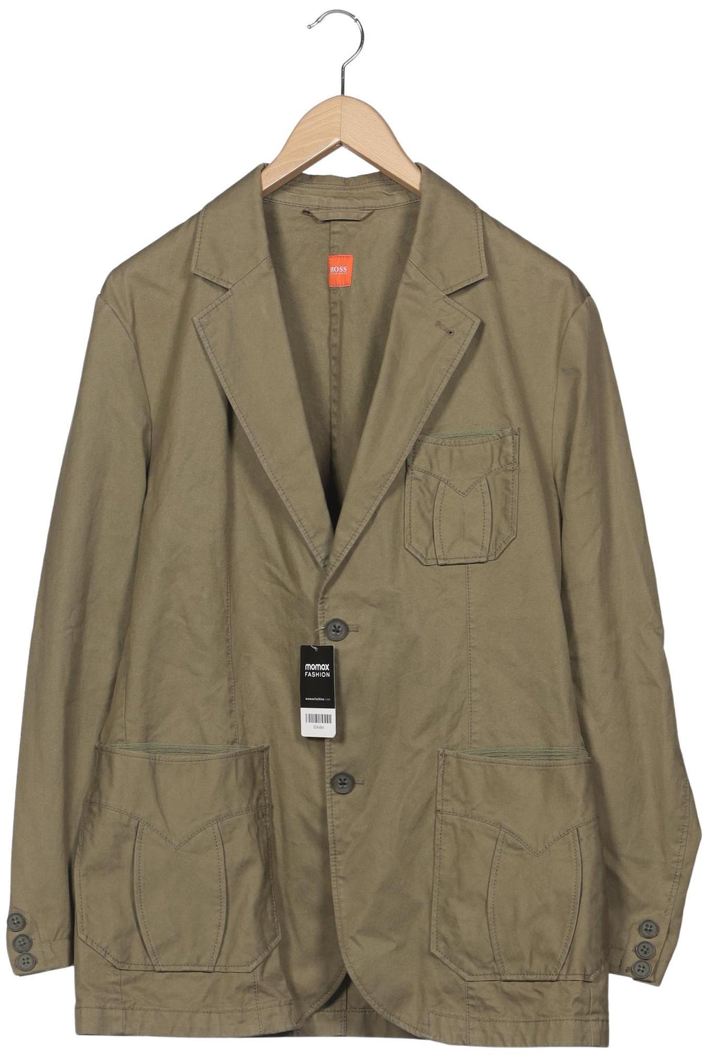 Boss Orange Men's Blazer Green EU 52 Cotton Synthetic 2
