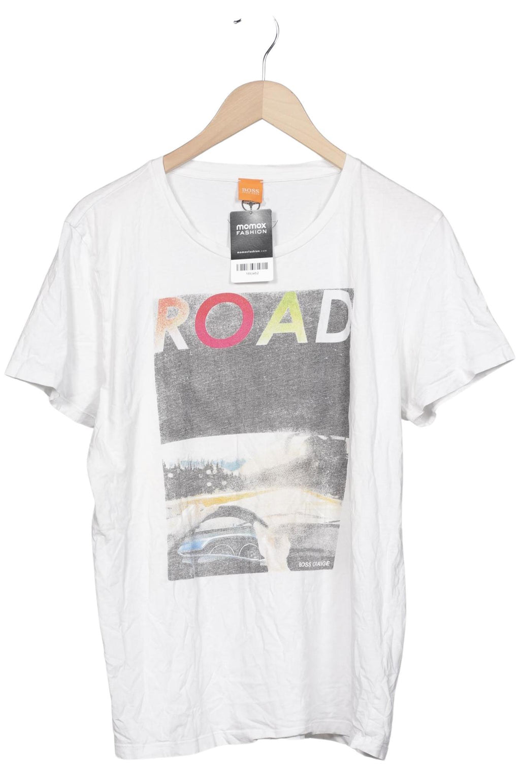 Boss Orange Men's T-Shirt White XL Cotton 8