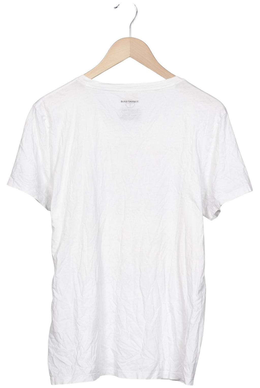 Boss Orange Men's T-Shirt White XL Cotton 9