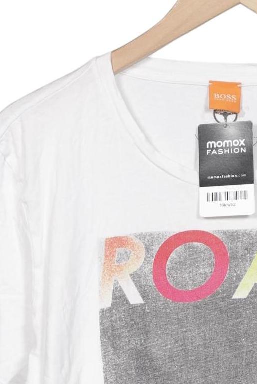 Boss Orange Men's T-Shirt White XL Cotton 10