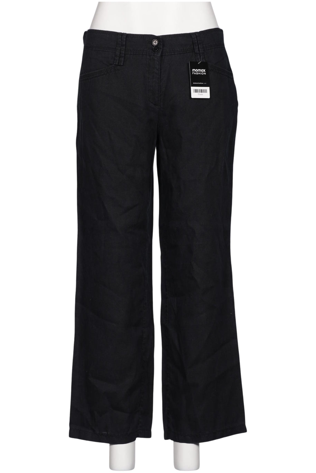 Brax Damen Stoffhose Marineblau W34 Leinen 4