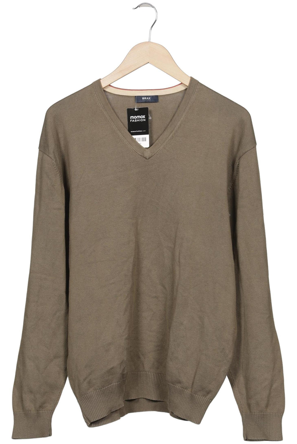 Brax Men's Sweater Brown EU 52 Cotton 2