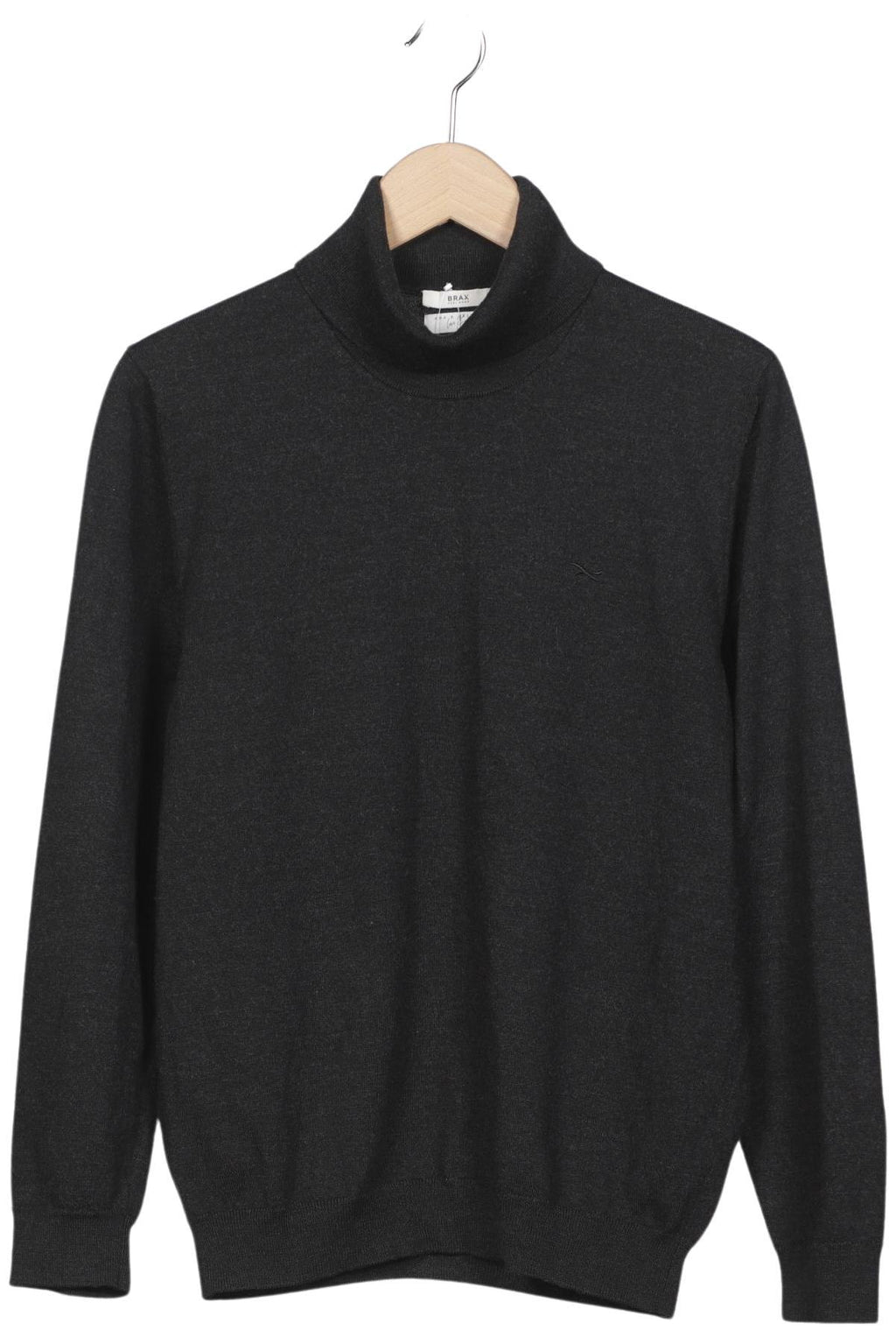 Brax Men Sweater Gray EU 50 Merino Second Hand 2