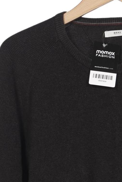 Brax Men Sweater Gray EU 52 Cotton 8