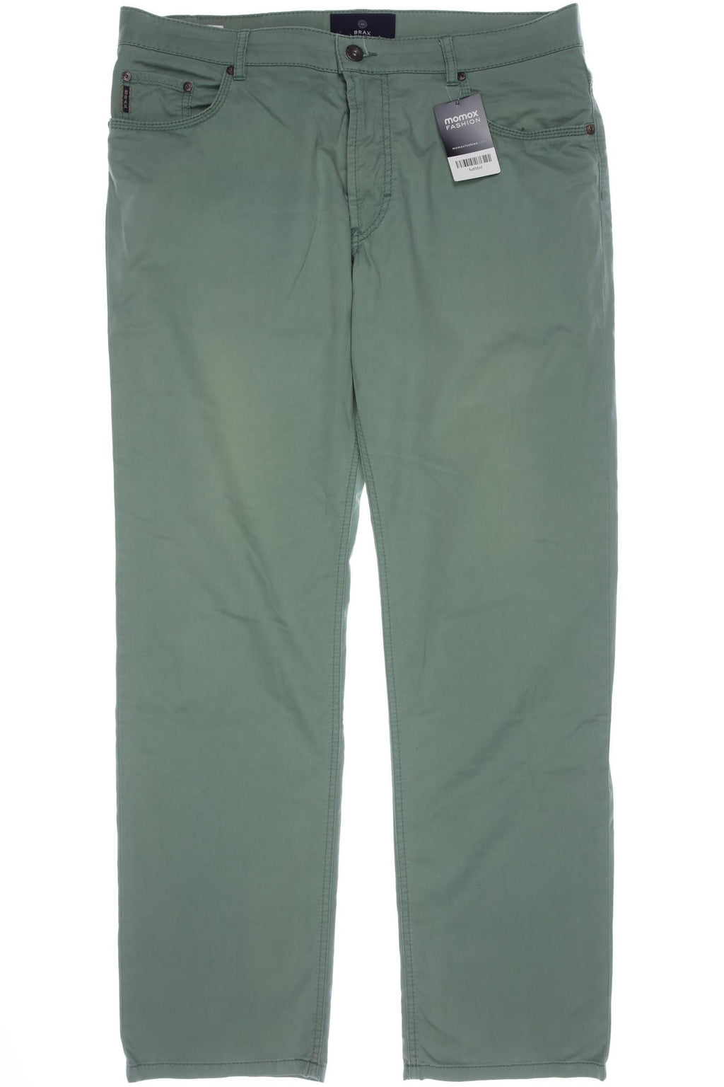 Brax Herren Stoffhose Green EU 26 Cotton Elasthan Second Hand 4