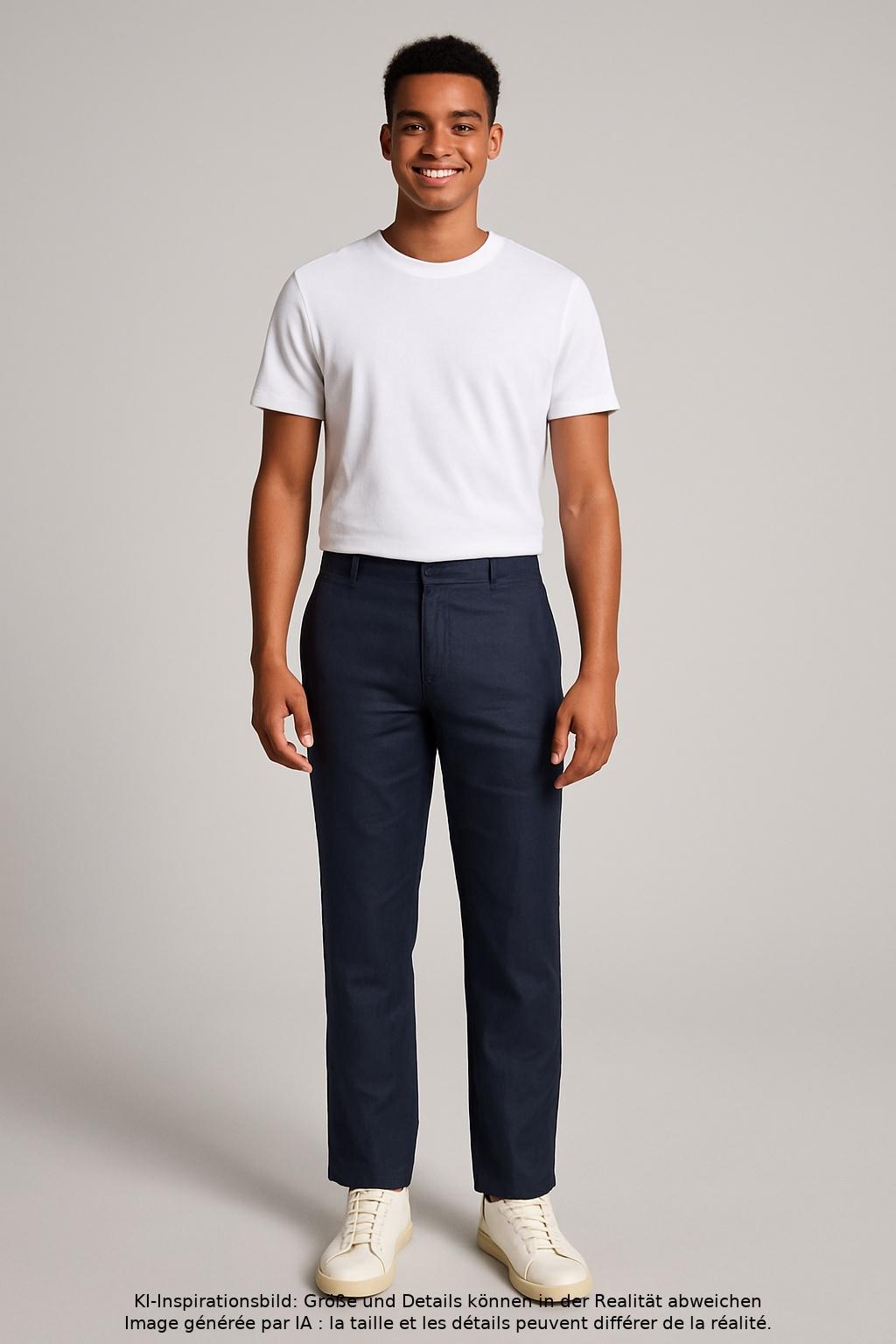 Brax Trousers Navy W34 4