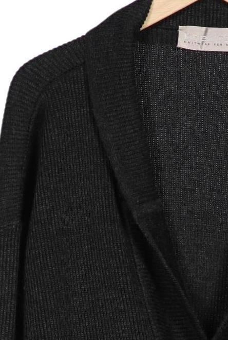 Breidhof Men's Knit Cardigan Gray EU 52 4