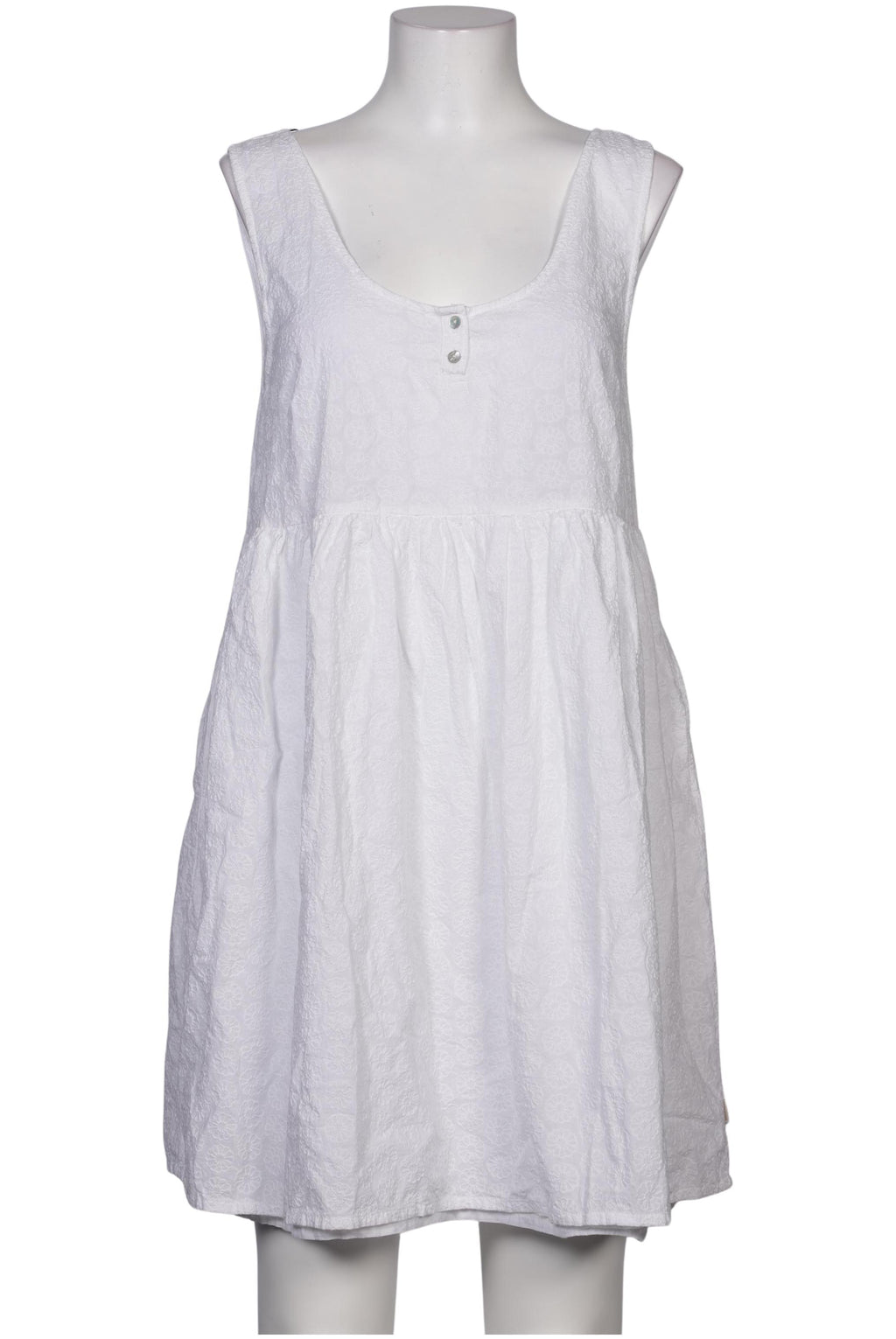 Brixton Damen Dress White Size L Cotton 4