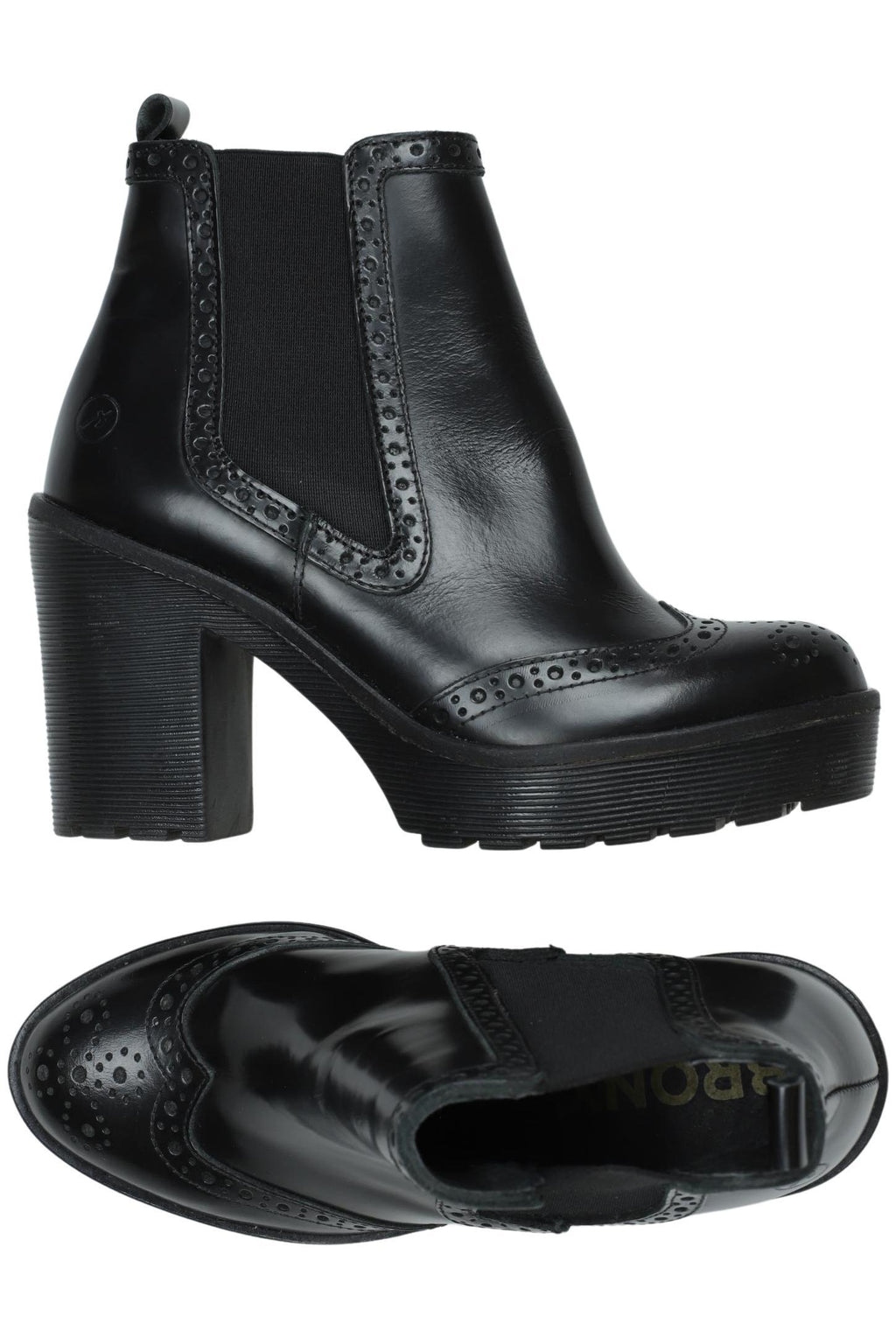 Bronx Women's Ankle Boot Black EU 37 Leather 5