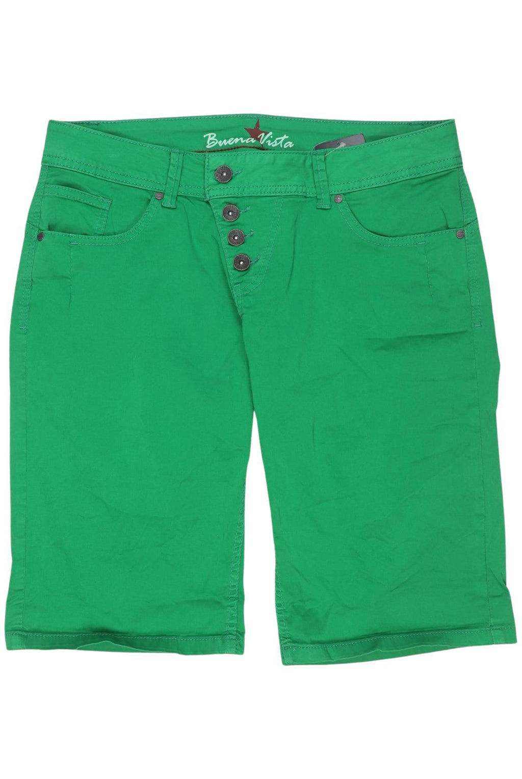 Buena Vista Women's Shorts Green Size M 4