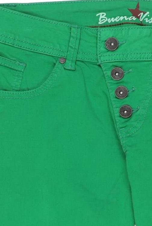 Buena Vista Women's Shorts Green Size M 6