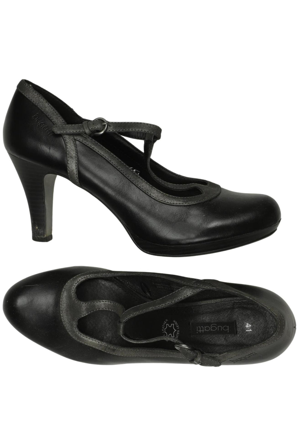Bugatti Women's Pumps Black EU 41 Synthetic Leather 4