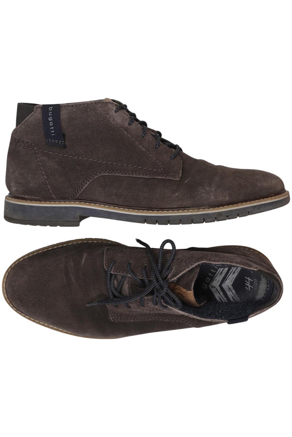 Bugatti Men Boots Brown EU 44 Leather 10
