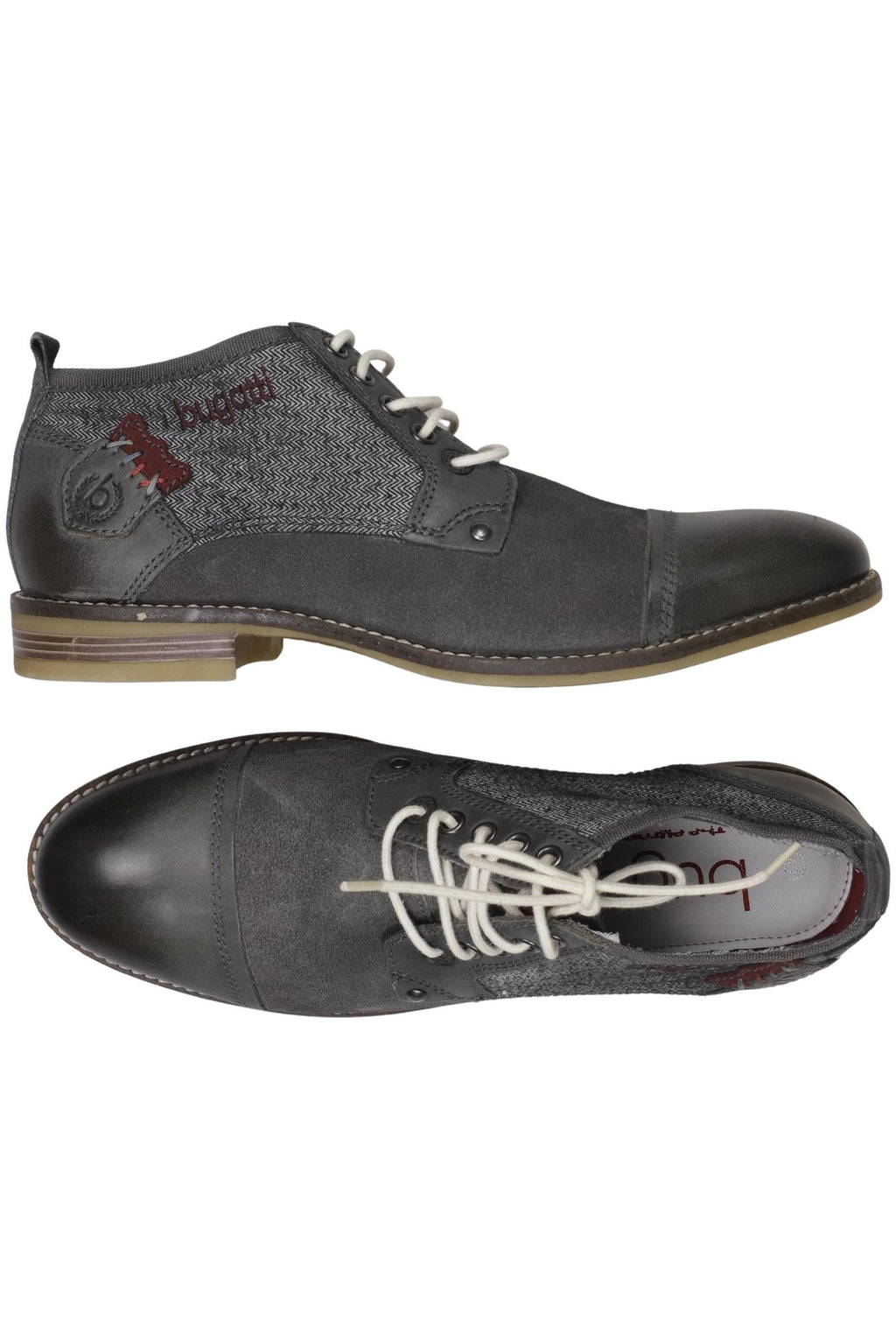Bugatti Men Boots Gray EU 42 Leather 2