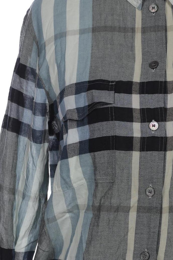 Burberry Women's Blouse Gray S Cotton 4