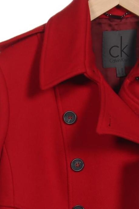 Calvin Klein Damen Jacke Rot EU 38 4