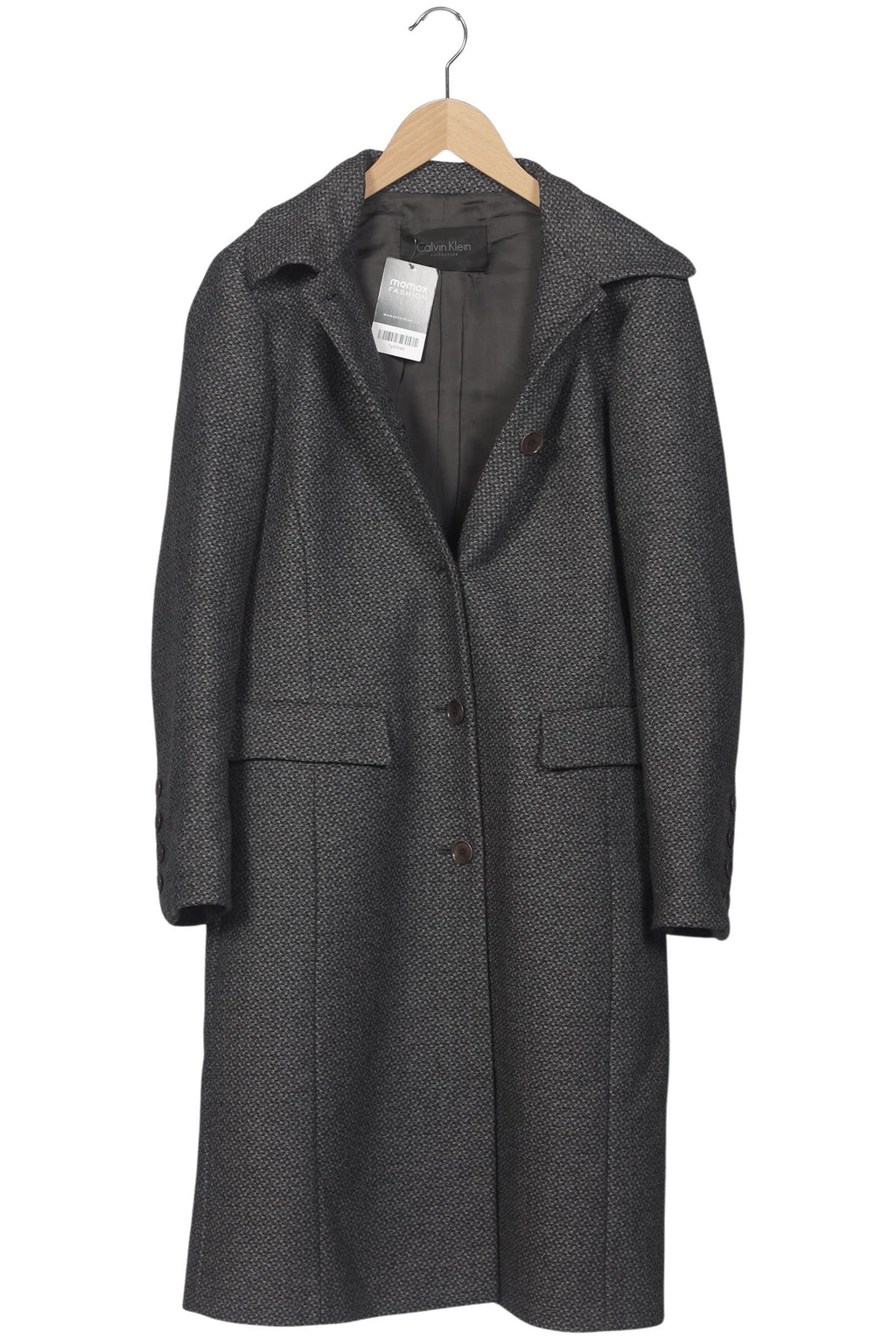 Calvin Klein Women Coat Gray L 2
