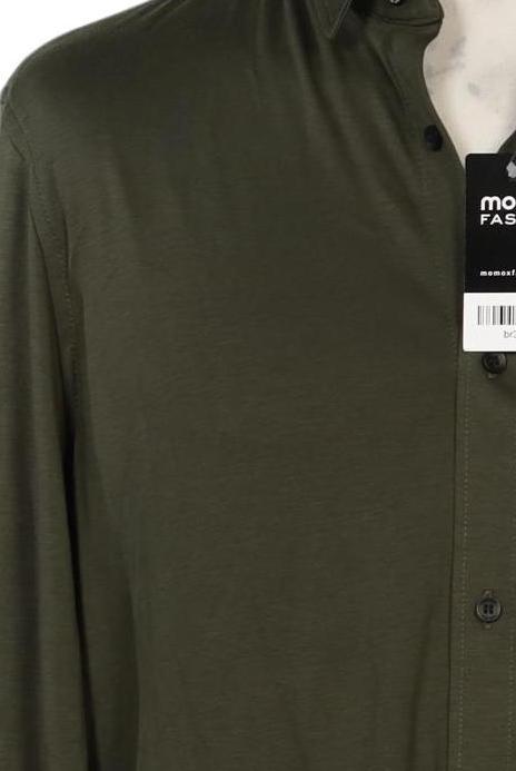 Calvin Klein Herren Hemd Grün XL Baumwolle 4