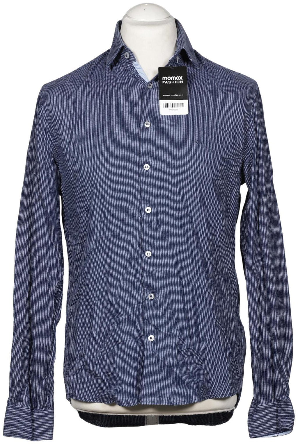 Calvin Klein Men Shirt Navy 40 Cotton 2