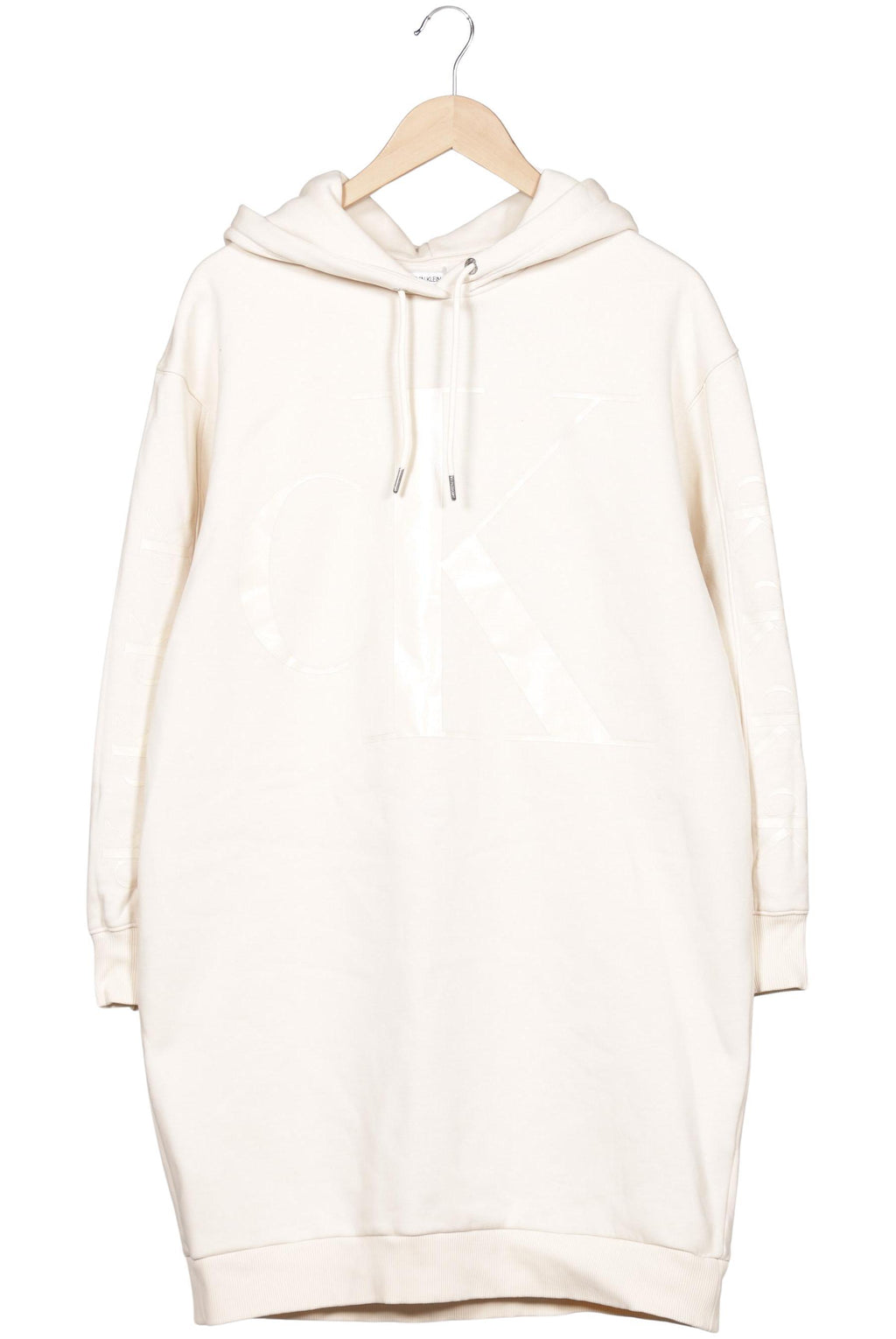 Calvin Klein Hoodie Cream White Size L 2