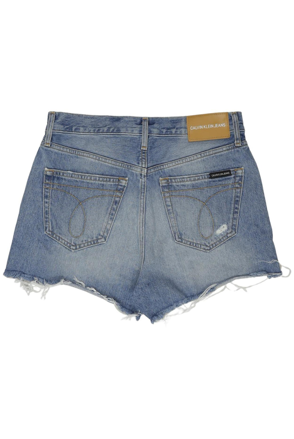 Calvin Klein Jeans Shorts Femme Bleu Clair W27 5
