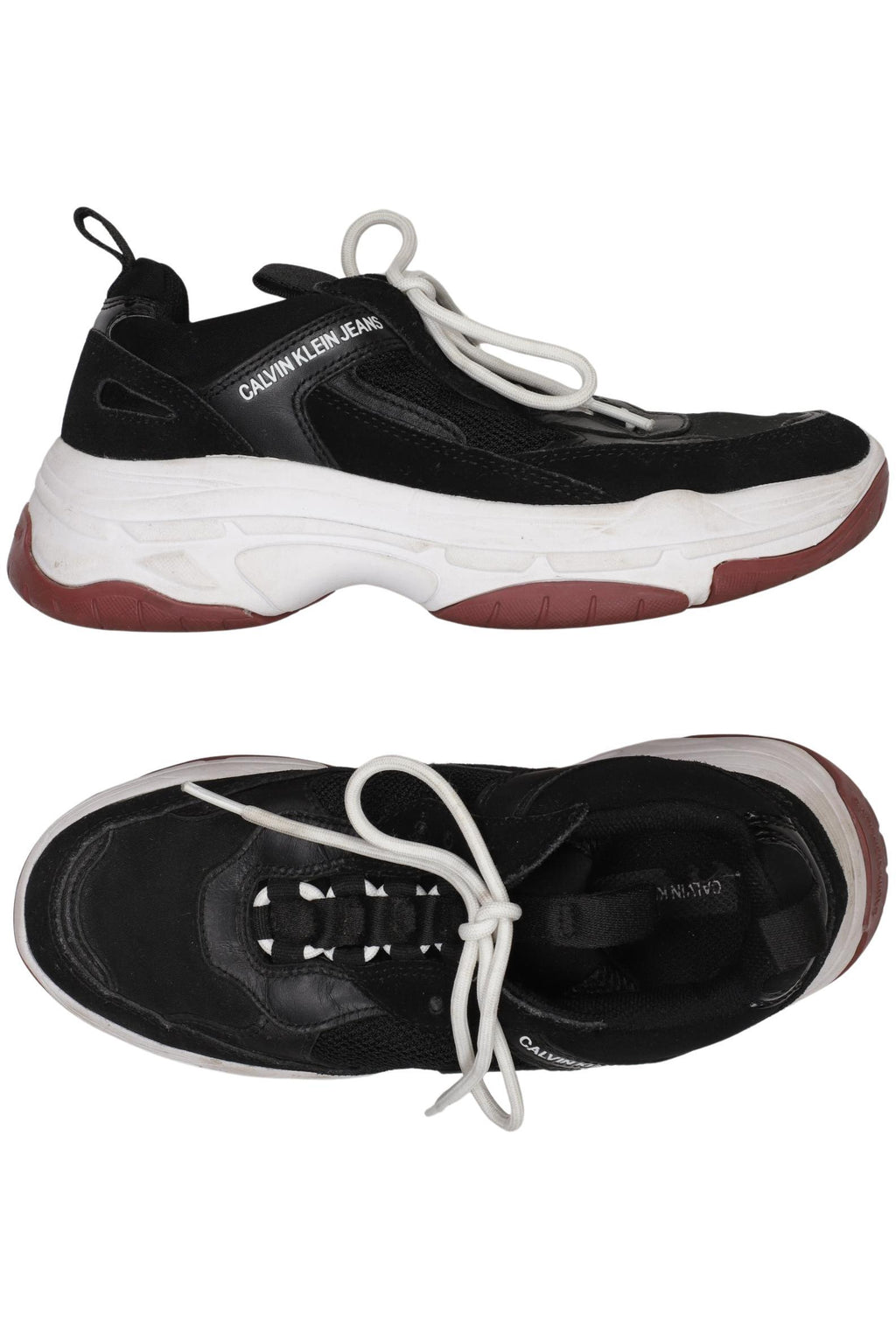 Calvin Klein Jeans Women's Sneaker Multicolor EU 37 Leather 2