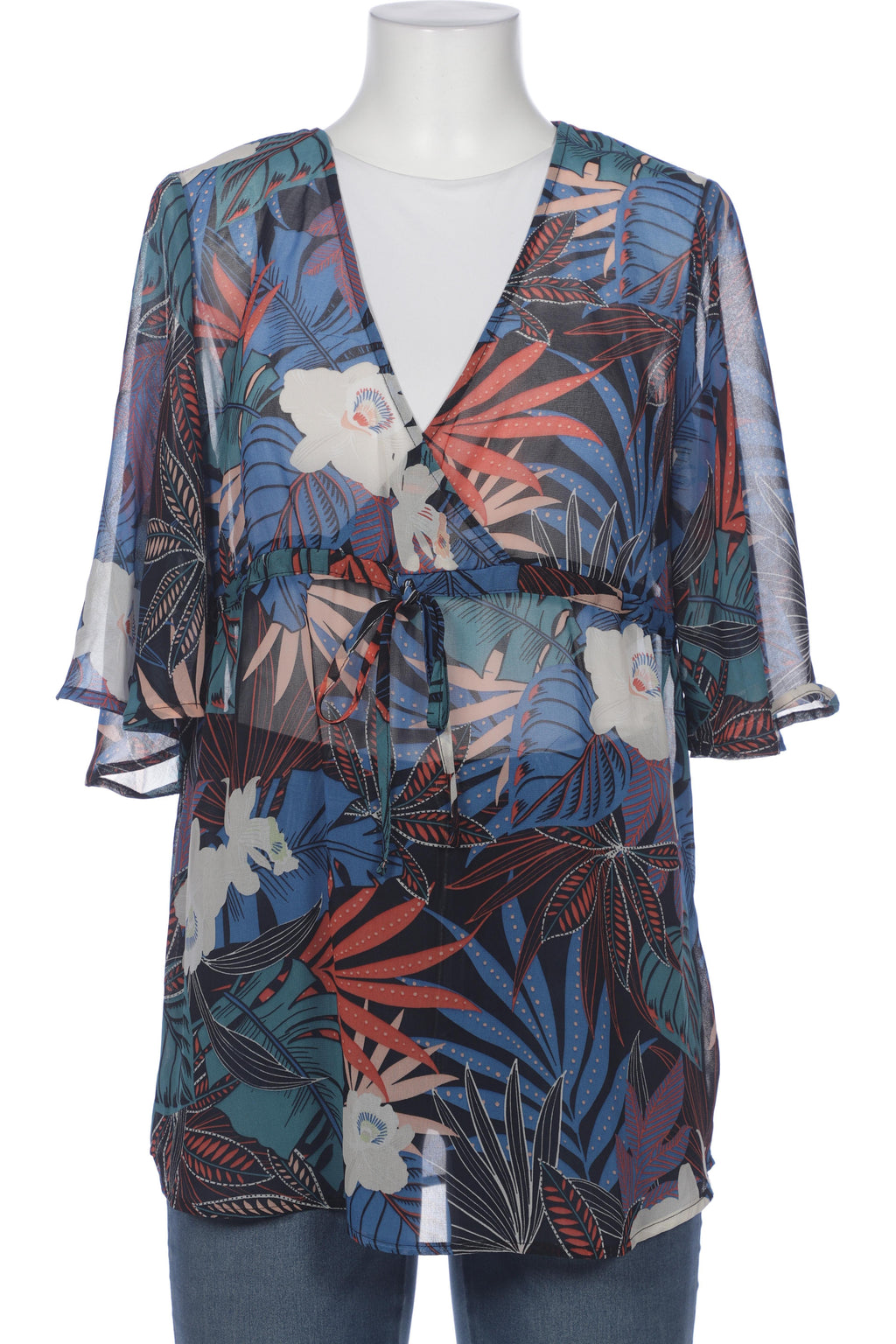 Camaieu Women's Blouse Multicolor EU 38 Synthetic 4