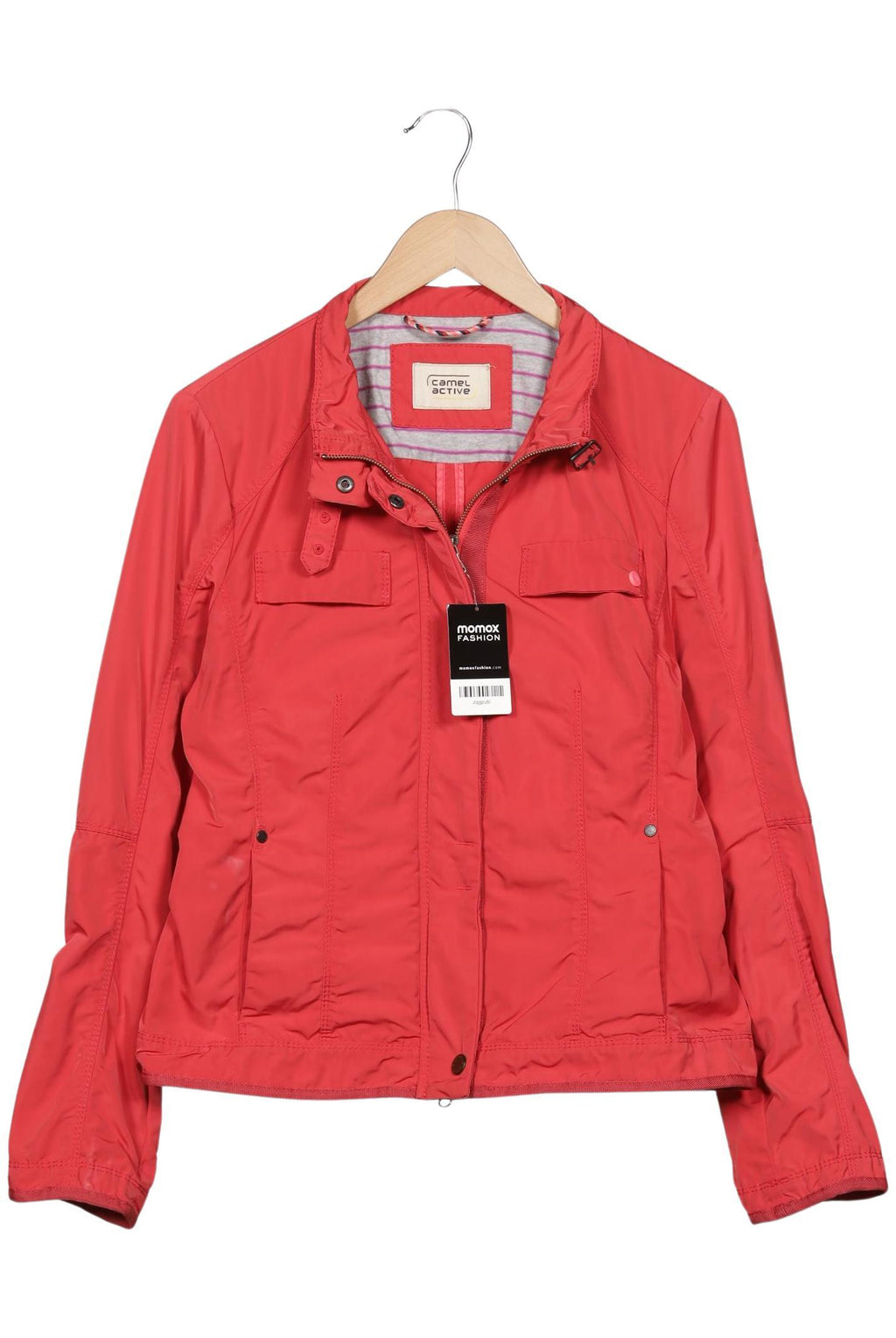 camel active Women's Jacket Red EU 42 Cotton Synthetic Second Hand 2